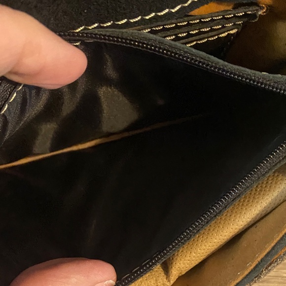 Patricia Nash NWT Vintage  Avellino Black Burgundy Ivory Paisley Crossbody Bag - Picture 9 of 11